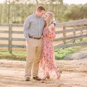 Floral Midi Swing Dress! 🌸🌼